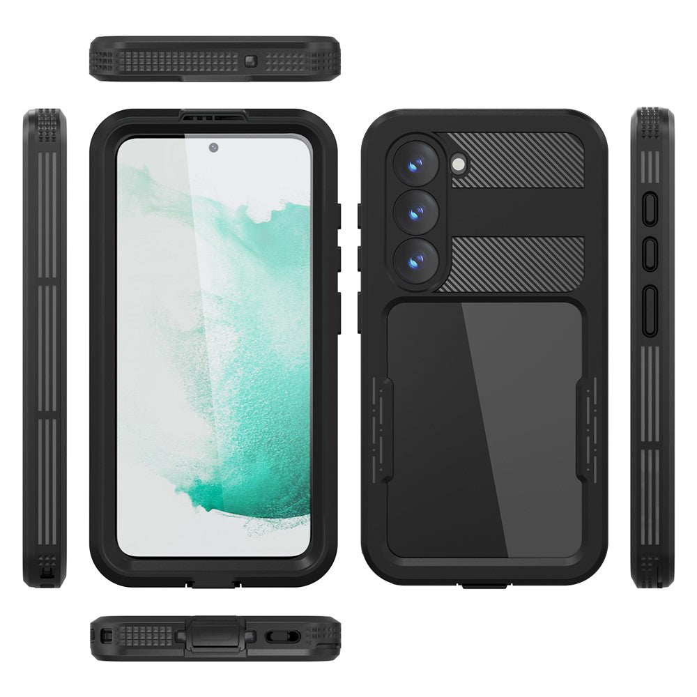 Vodootporna futrola za Samsung Galaxy S26 S942, ShellBox, Crna