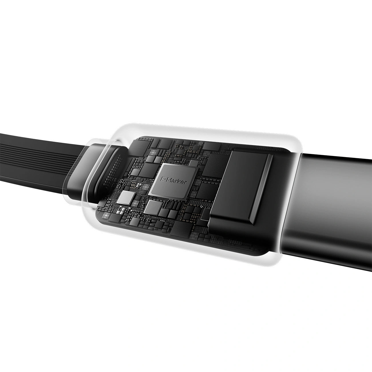 Auto punjač sa USB-C kablom Cuktech CC903P Display, 100W, 5A, 1 x USB-A - 1 x USB-C, Siva