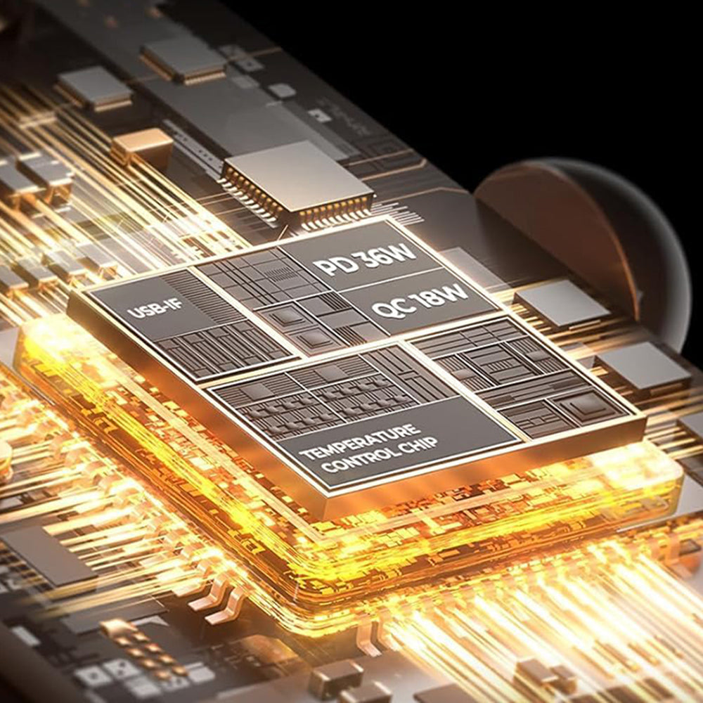 Auto punjač sa USB-C kablom Lisen, 51W, 3A, 1 x USB-A - 1 x USB-C, Tamno plavi YL0223080047