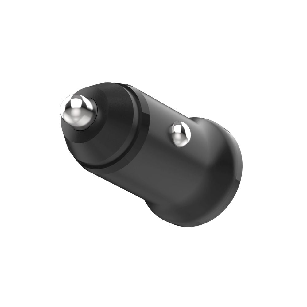 Auto punjač Fixed, 30W, 3A, 1 x USB-C, Crni