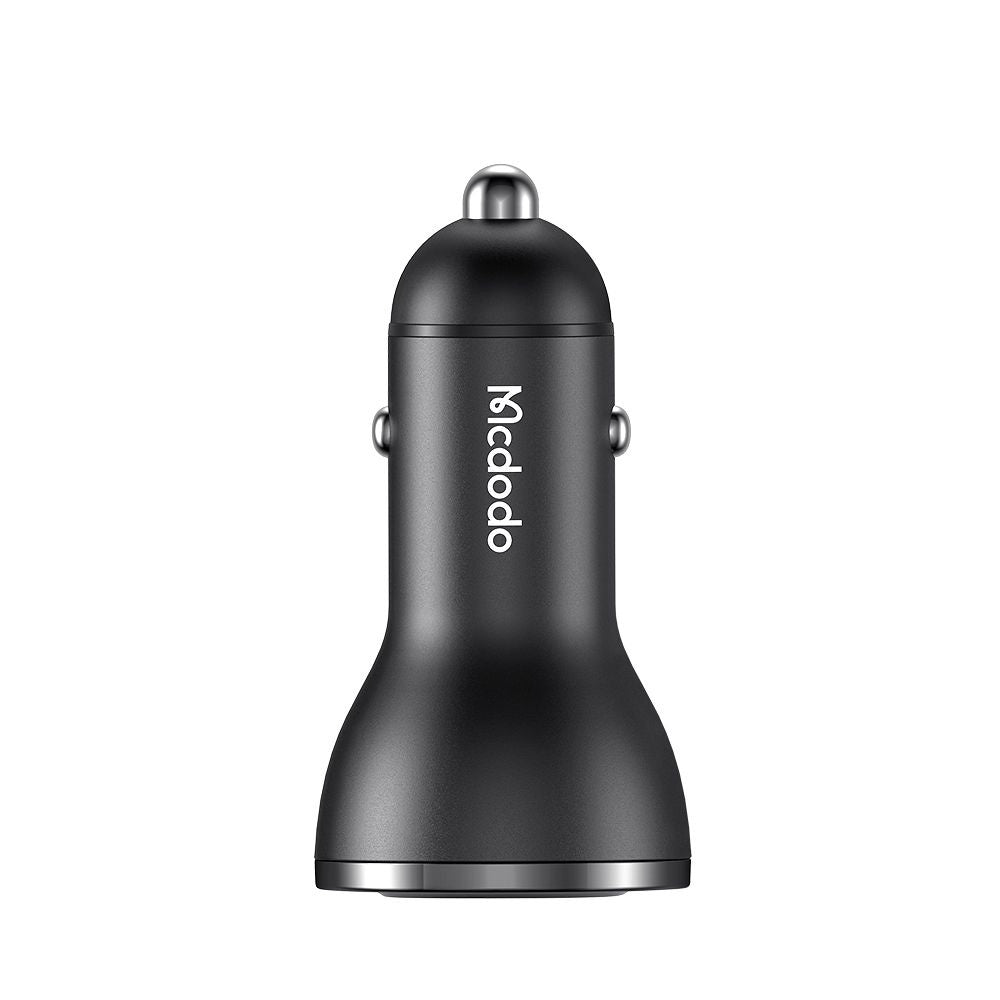 Auto punjač McDodo CC-5670 Display, 95W, 5A, 1 x USB-A - 1 x USB-C, Crni
