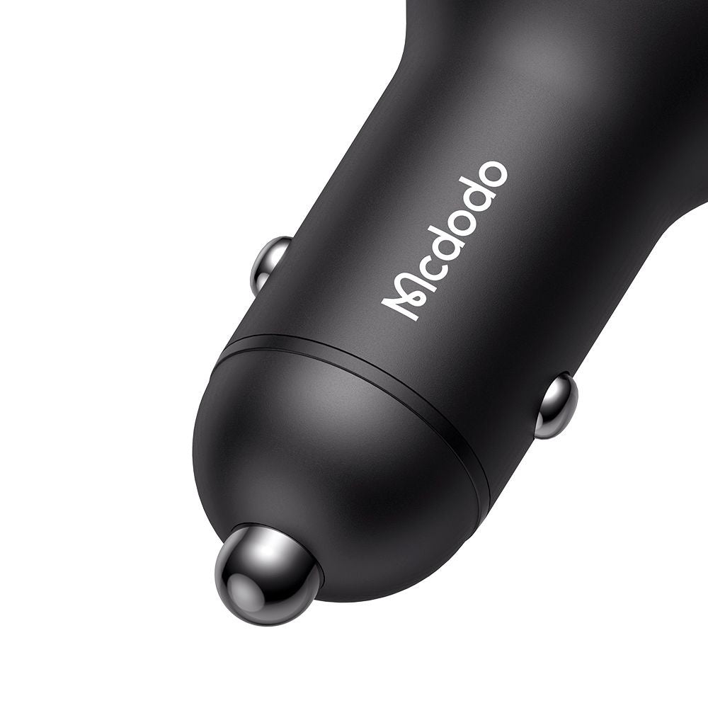 Auto punjač McDodo CC-5670 Display, 95W, 5A, 1 x USB-A - 1 x USB-C, Crni