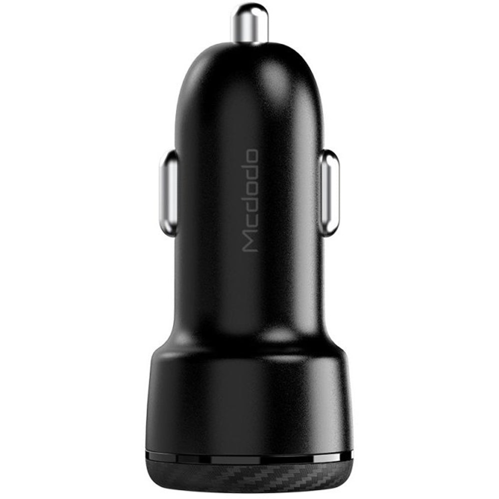 Auto punjač McDodo CC-5970, 38W, 3A, 1 x USB-A - 1 x USB-C, Crni