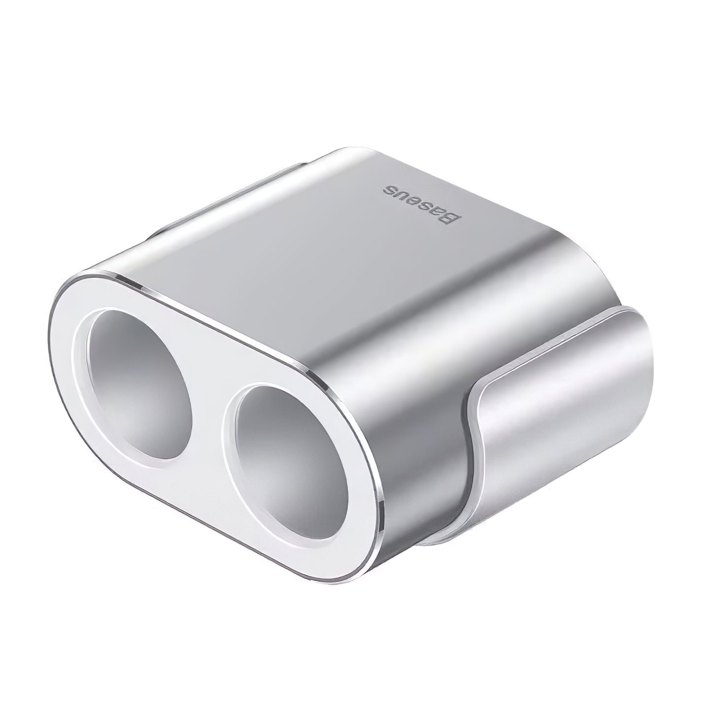 Auto punjač Baseus visoke efikasnosti, 95W, 2.1A, 2 x produžetak za upaljač - 2 x USB-A, srebrni CRDYQ-0S