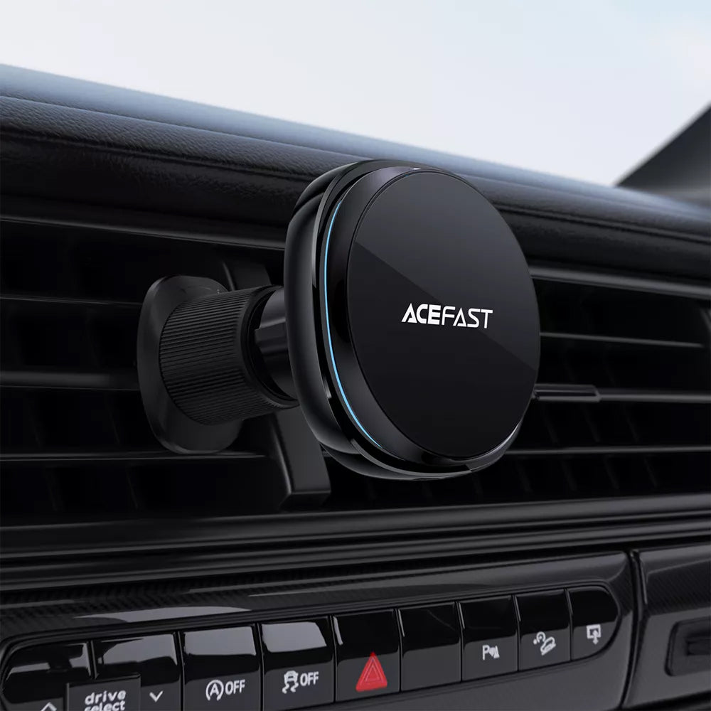 Bežični auto punjač Acefast D31, 15W, 1.67A, Crni