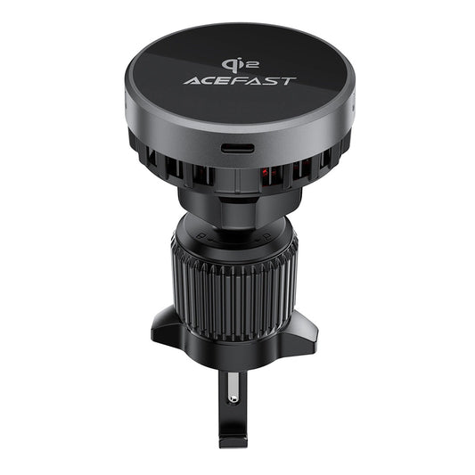 Auto punjač bez žice Acefast D40, 15W, 1.67A, Sivi