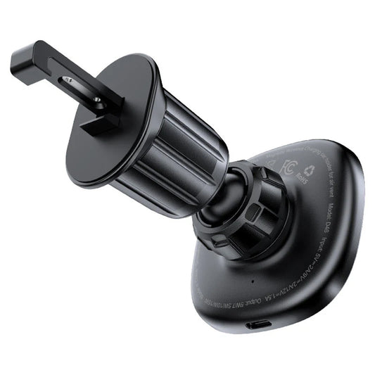 Auto punjač bez žice Acefast D46, 15W, 1.67A, Crni