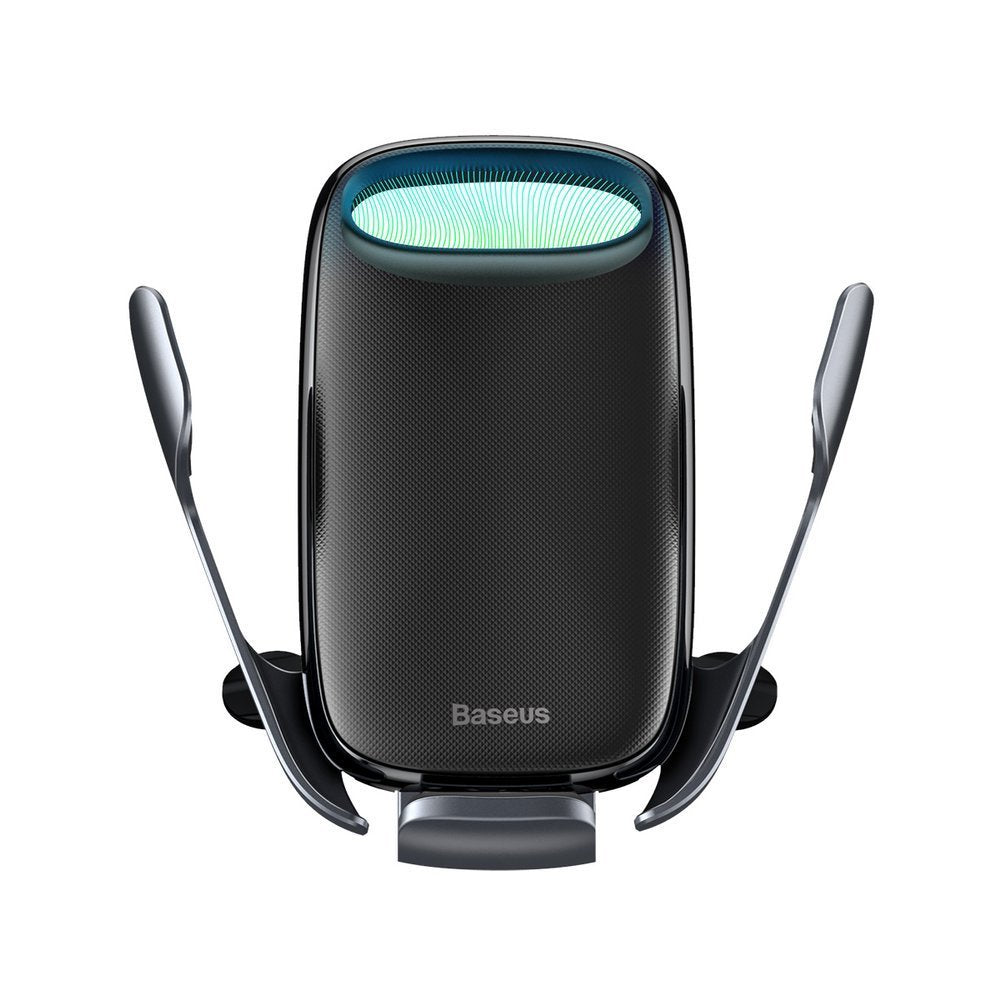 Auto punjač Baseus Milky Way serija, bežični, 15W, 1.67A, crni WXHW02-01