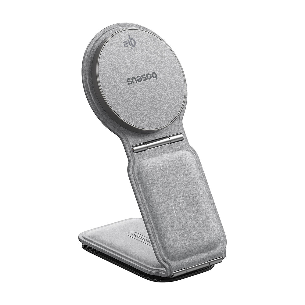 Incarcator Auto Wireless Baseus PrimeTrip C02, 15W, 1.67A, Sivi C40169003831-00