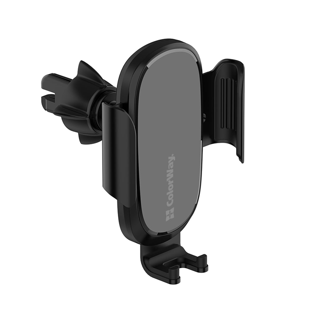 Bežični auto punjač ColorWay CW-CHAW038Q, 15W, 1.67A, Crni
