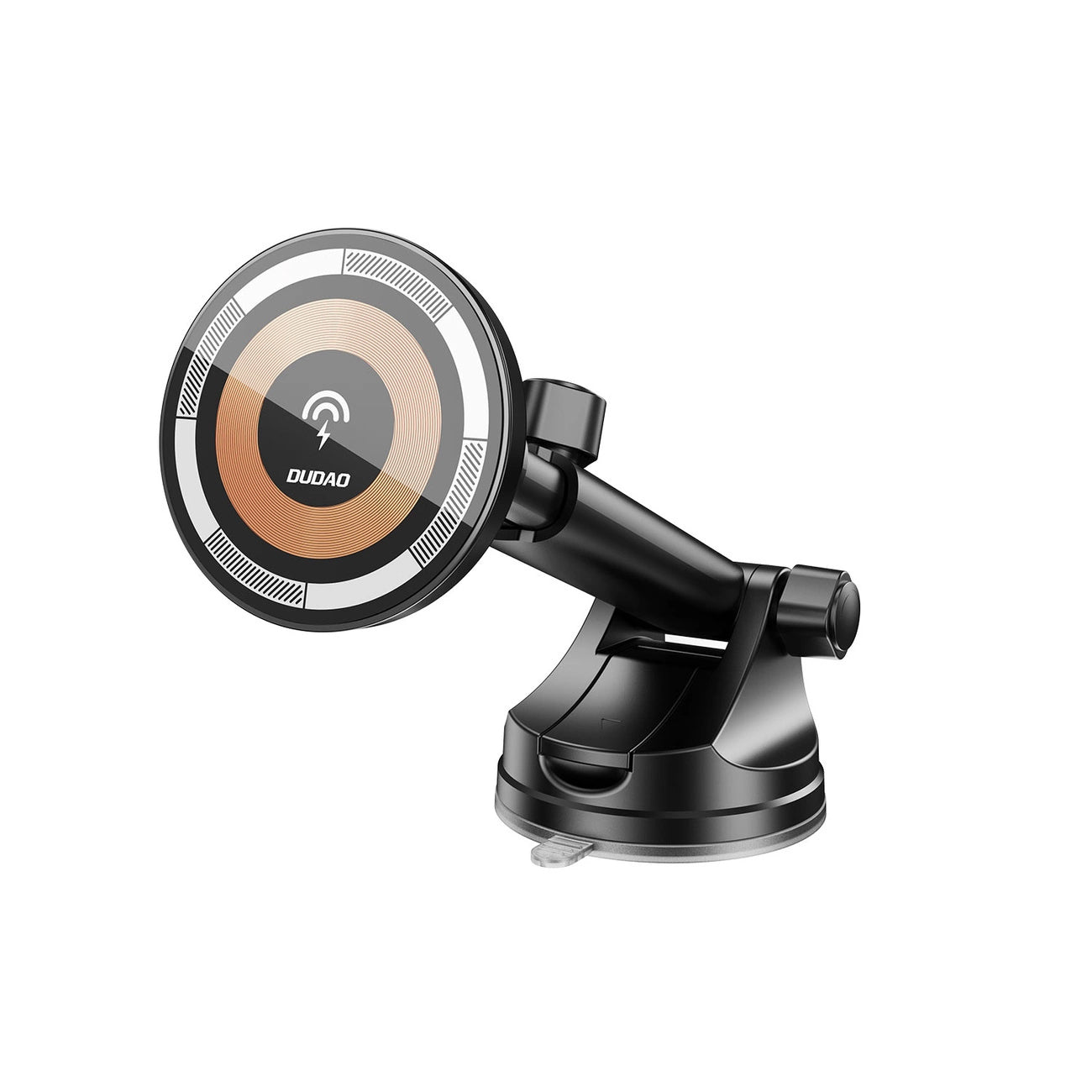 Auto punjač bez kablova Dudao F12MAX+, 15W, 1.67A, Crni