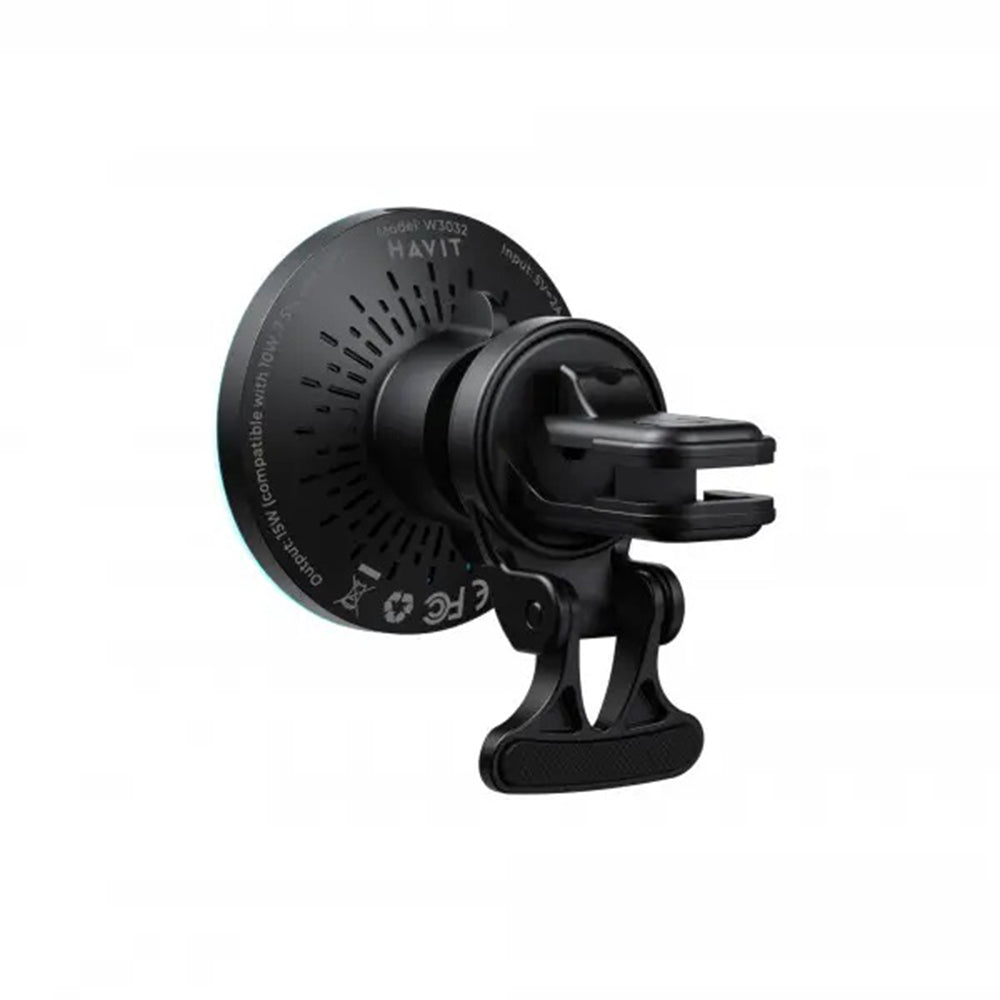 Bežični auto punjač HAVIT W3032, 15W, 1.67A, Crni