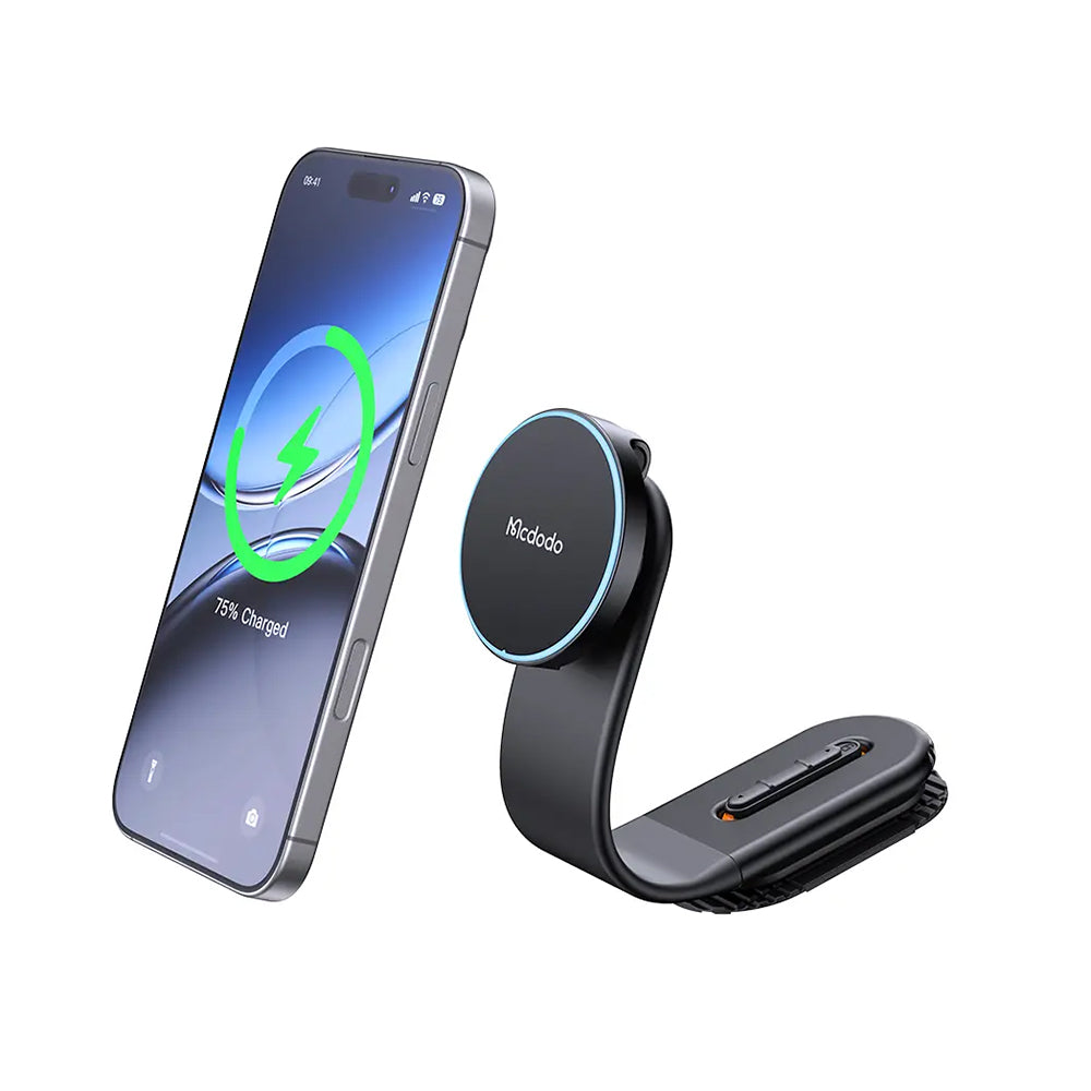Auto bežični punjač McDodo CH-6290, 15W, 1.67A, Crni