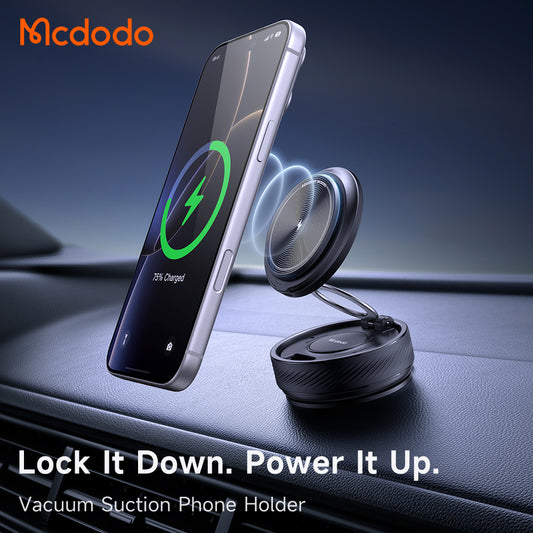 Bežični auto punjač McDodo CH-8610, 15W, 1.67A, Crni
