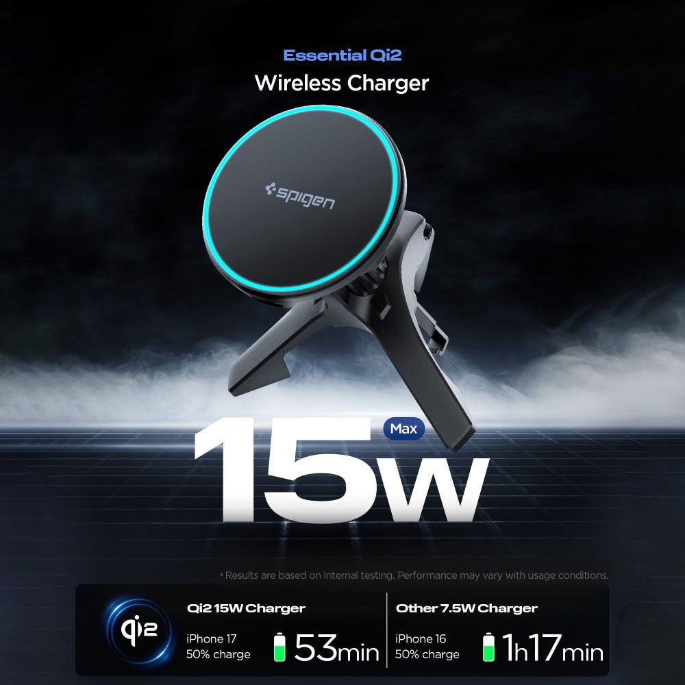 Incarcator Auto Wireless Spigen EV15MAQ Essential, 15W, 1.67A, Crni ACP10513