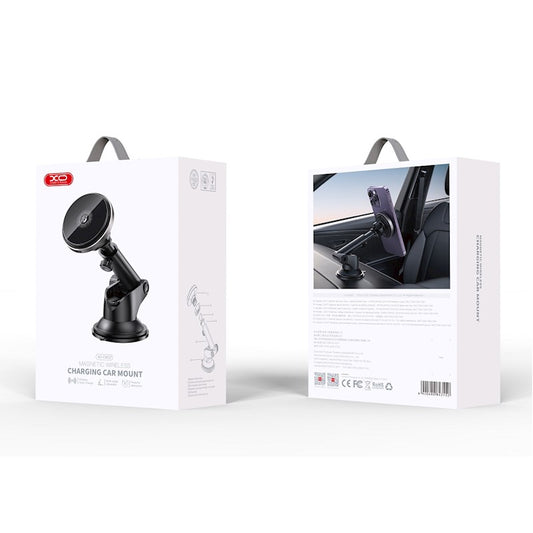 Auto punjač bežični XO Design CX017, 15W, 1.67A, Crni