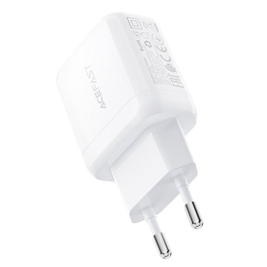 Punjač mreže Acefast A130, 20W, 3A, 1 x USB-C, Beli