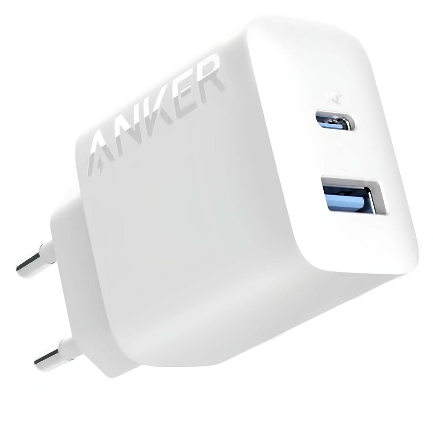 Punjač Anker 312, 20W, 3A, 1 x USB-A - 1 x USB-C, Beli A2348G21