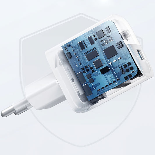 Punjač Anker 323, 33W, 3A, 1 x USB-A - 1 x USB-C, Beli A2331G21