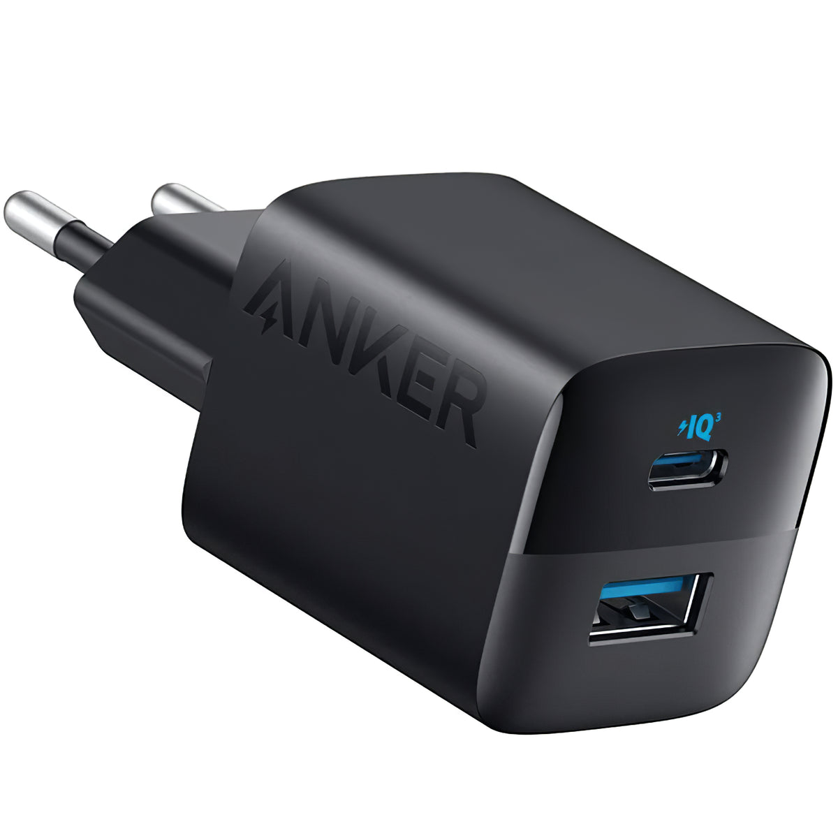 Punjač Anker 323, 33W, 3A, 1 x USB-A - 1 x USB-C, Crni A2331G11