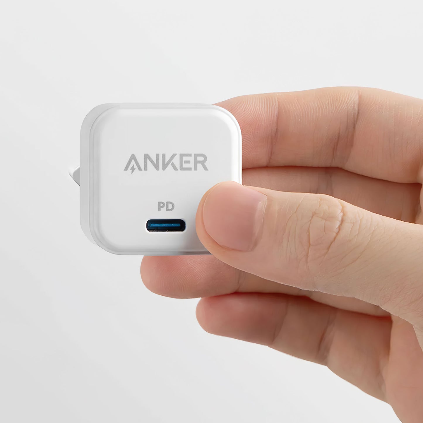 Punjač Anker PowerPort III Cube, 20W, 3A, 1 x USB-C, Beli A2149G21