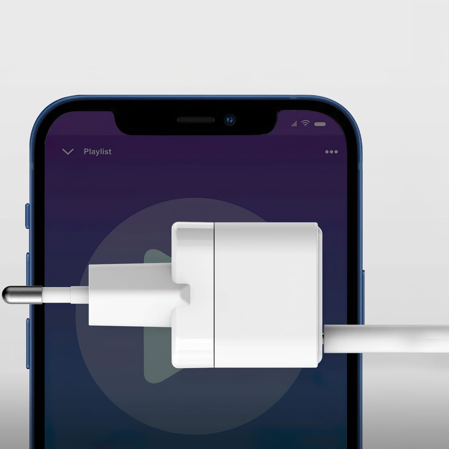 Punjač Anker PowerPort III Cube, 20W, 3A, 1 x USB-C, Beli A2149G21