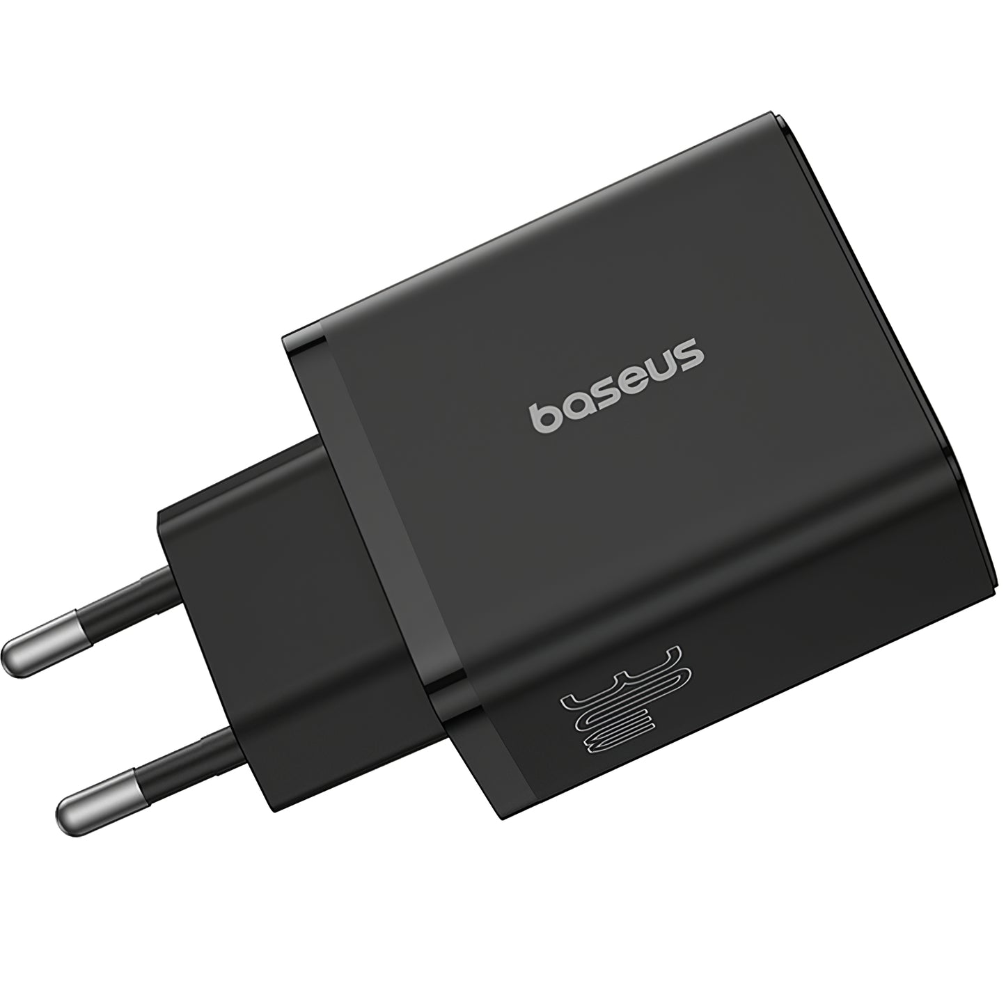 Punjač Baseus Cube, 30W, 3A, 1 x USB-C - 2 x USB-A, Crni P10111402113-00