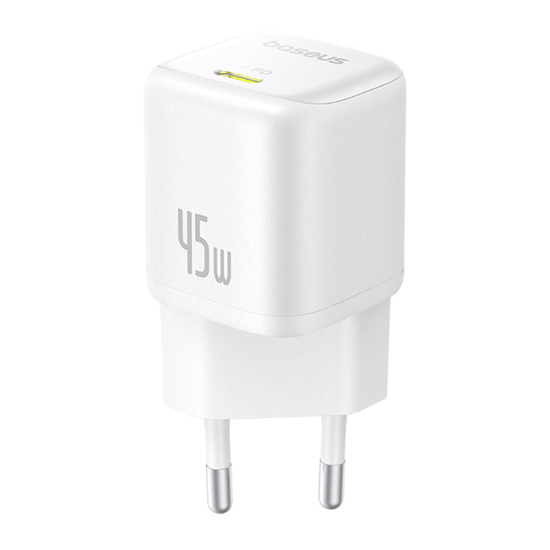 Punjač mreže Baseus PicoGo, 45W, 3A, 1 x USB-C, Beli P10176800213-00