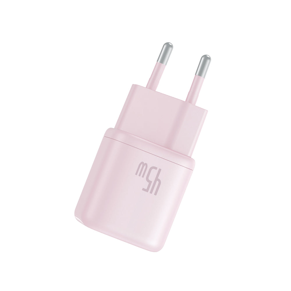 Incarcator Retea Baseus PicoGo, 45W, 3A, 1 x USB-C, Roz P10176800413-00