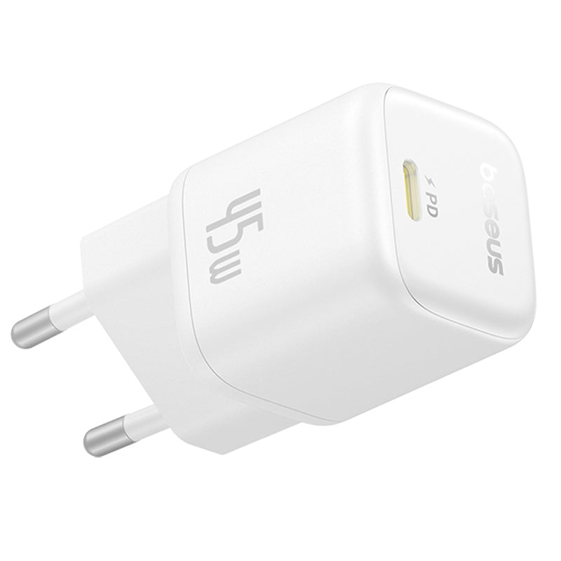 Punjač mreže Baseus PicoGo, 45W, 3A, 1 x USB-C, Beli P10176800213-00