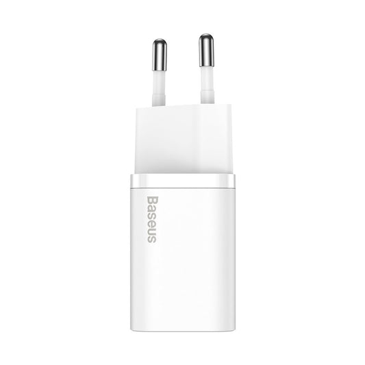 Punjač Baseus Super Si 1C, 30W, 3A, 1 x USB-C, Beli CCSUP-J02