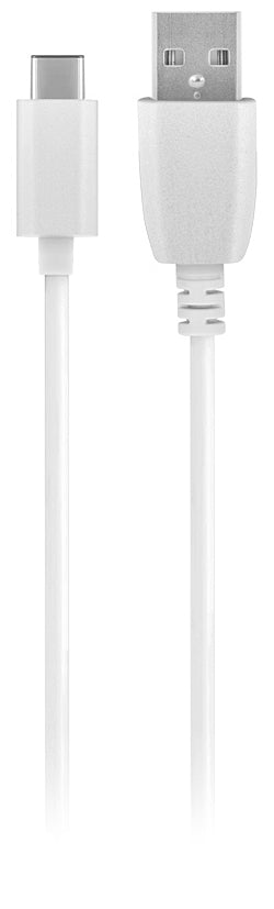 Mrežni punjač sa USB-C kablom MaXlife MXTC-01, 10.5W, 2.1A, 1 x USB-A, Bela