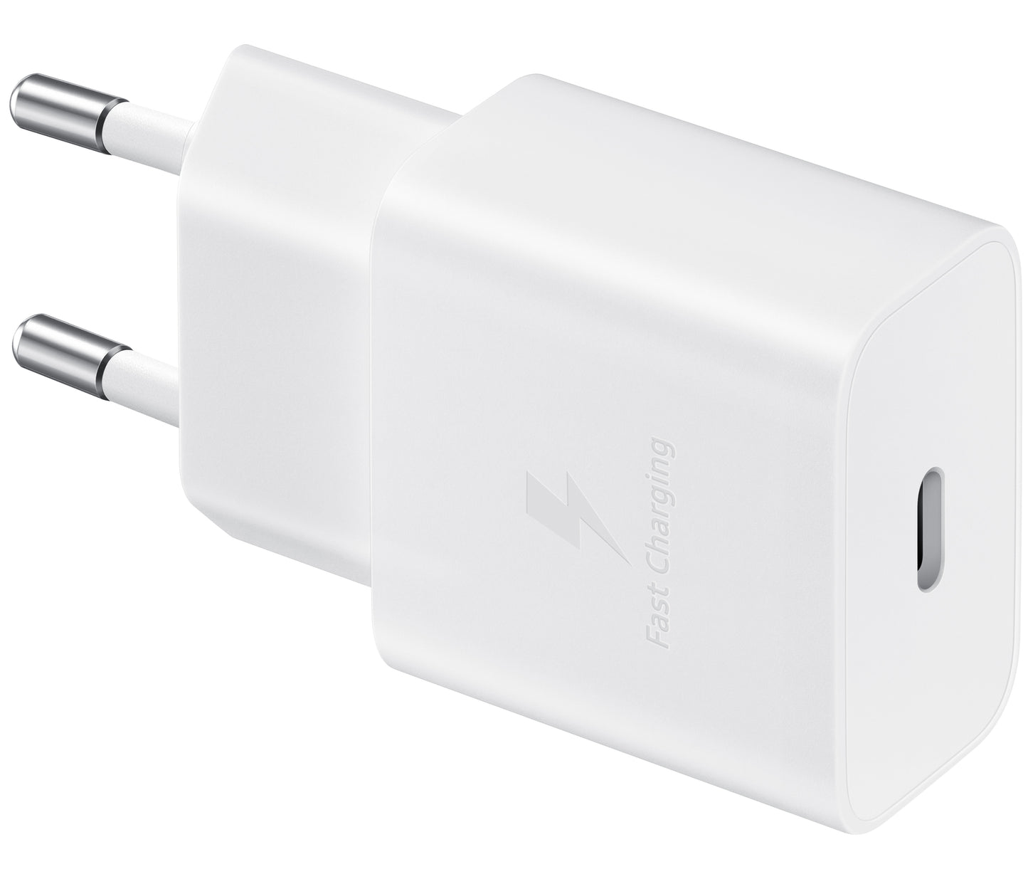 Punjač za mrežu sa USB-C kablom Samsung, 15W, 2A, 1 x USB-C, Beli EP-T1510XWEGEU
