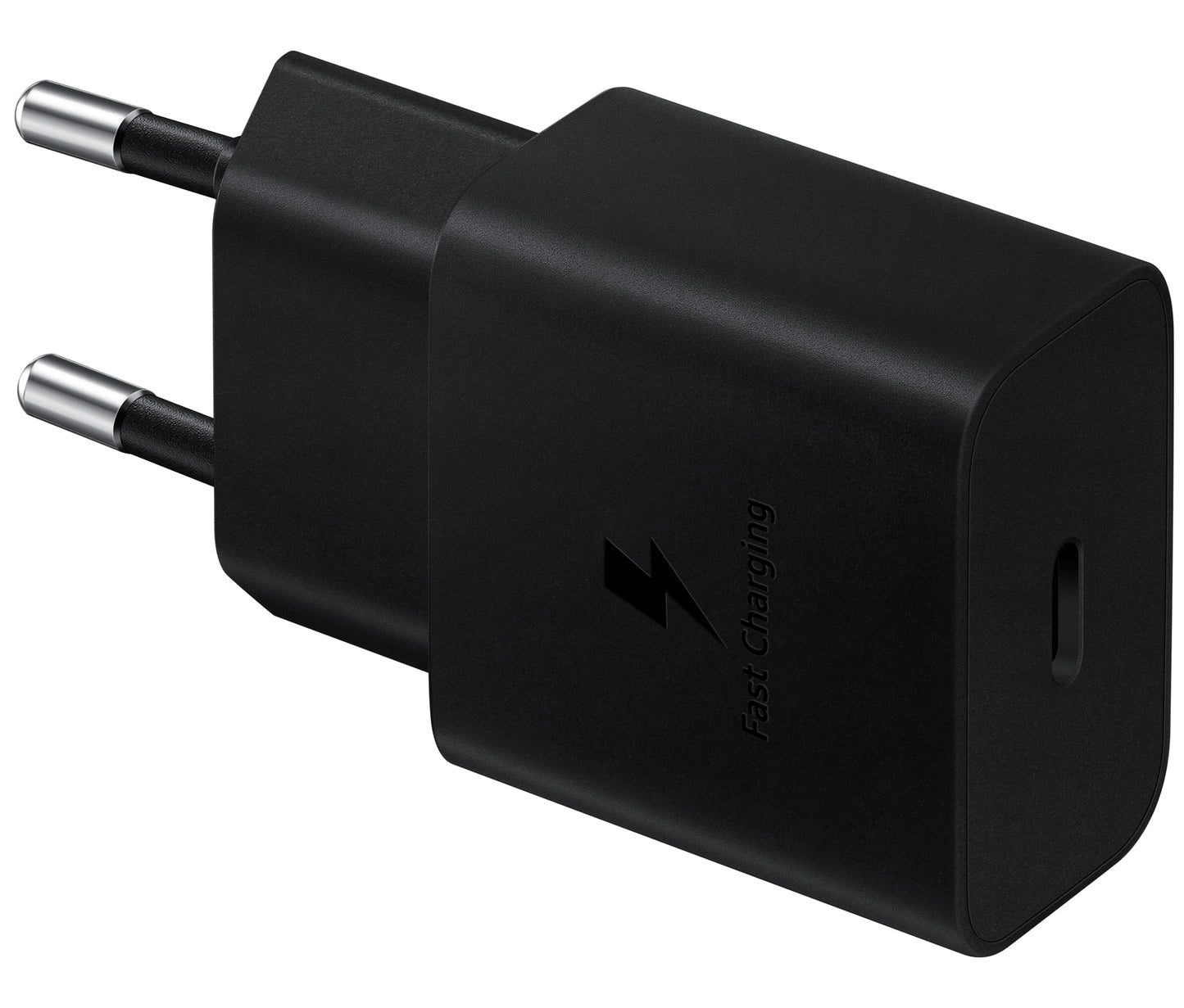 Punjač za mrežu sa USB-C kablom Samsung, 15W, 2A, 1 x USB-C, Crni EP-T1510XBEGEU