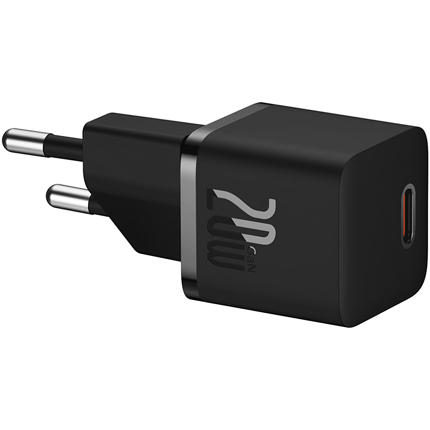 Punjač za mrežu sa USB-C kablom Baseus GaN5, 20W, 3A, 1 x USB-C, crni P10110900113-00