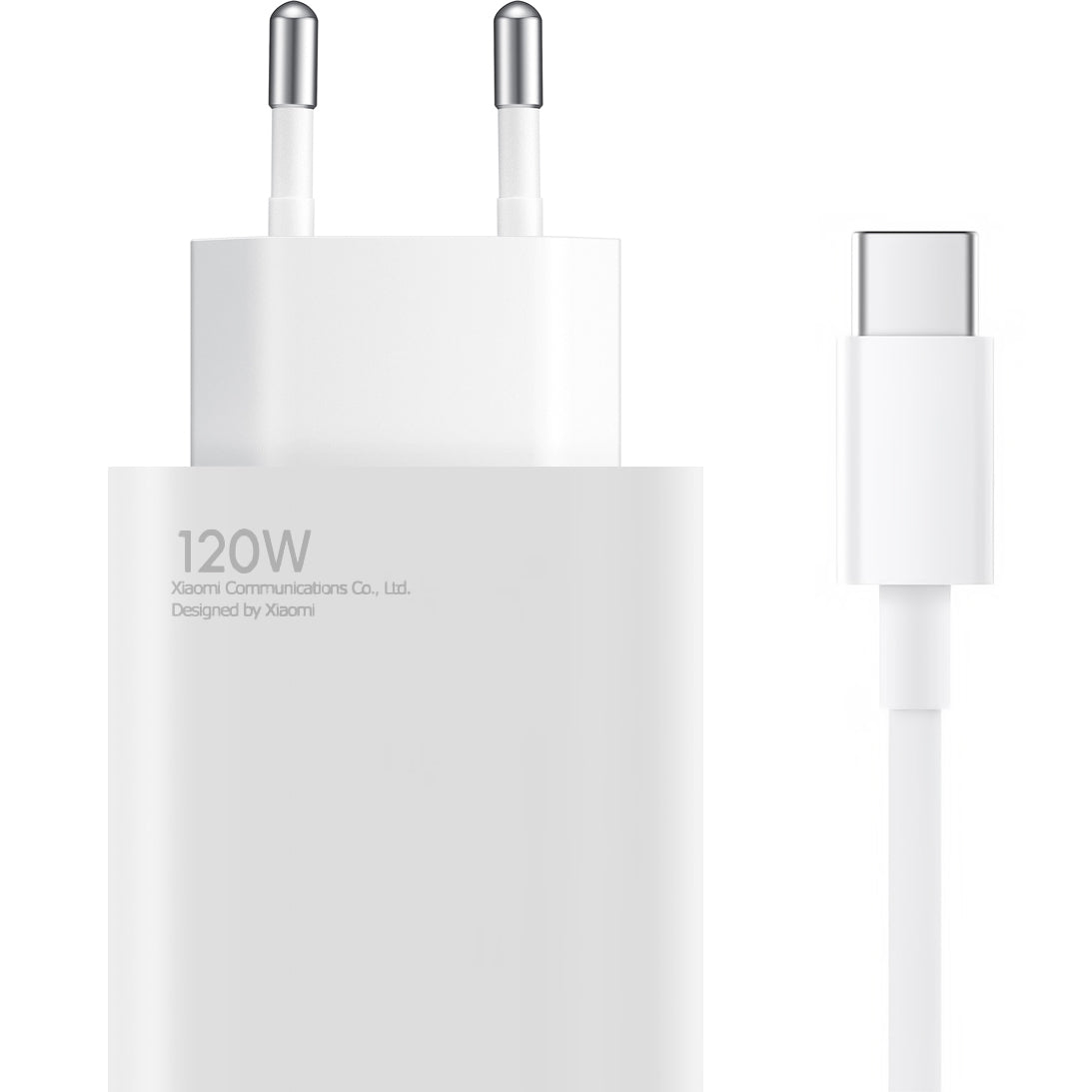 Punjač za mrežu sa USB-C kablom Xiaomi, 120W, 6A, 1 x USB-A, Beli BHR9462EU