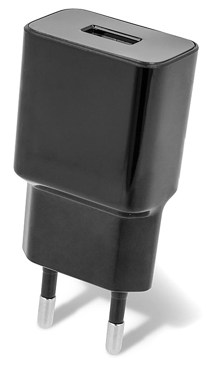 Punjač za mrežu sa microUSB kablom MaXlife MXTC-01, 10.5W, 2.1A, 1 x USB-A, Crni