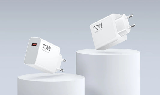 Punjač za mrežu sa USB-C kablom Xiaomi, 90W, 6.1A, 1 x USB-A, Beli