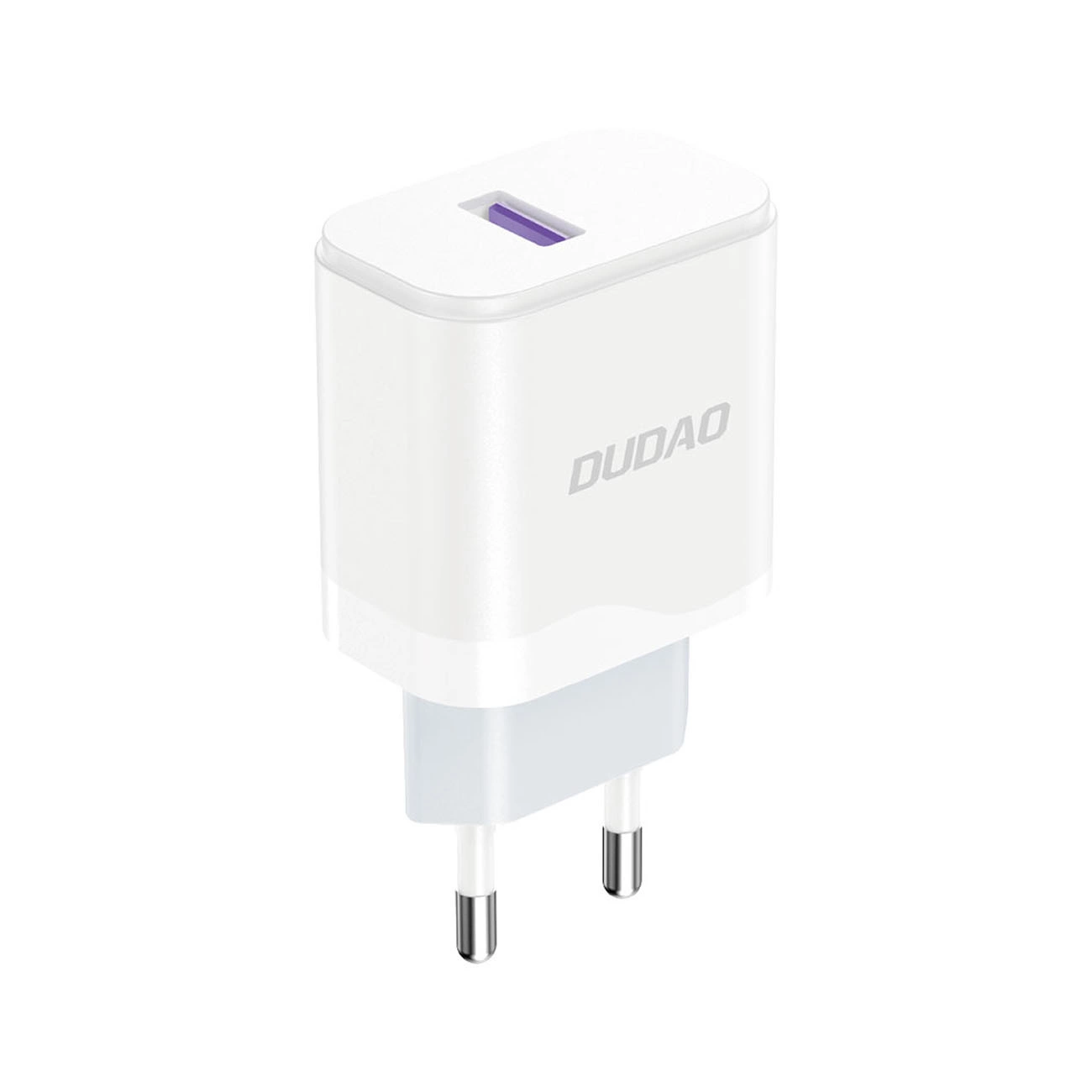 Punjač za mrežu sa USB-C kablom Dudao A20EU, 18W, 3A, 1 x USB-A, Bel
