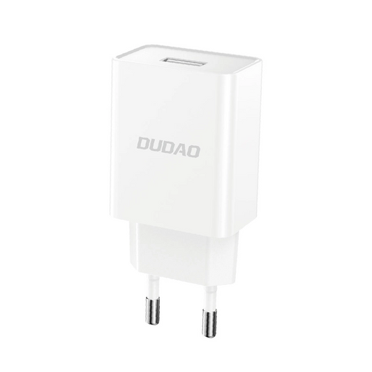 Punjač za mrežu sa USB-C kablom Dudao A4EU, 10W, 2.1A, 1 x USB-A, Bela