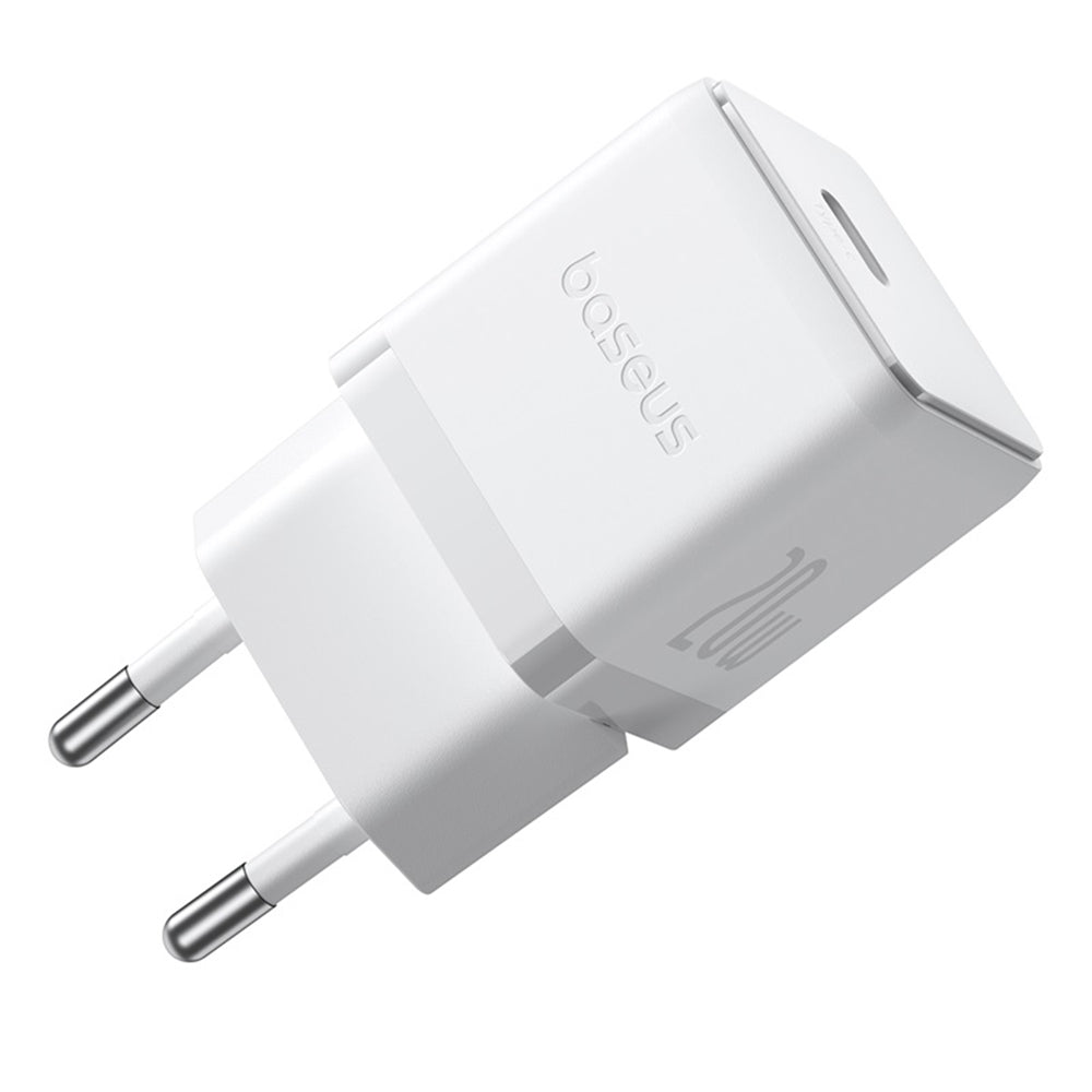 Punjač mreže sa USB-C kablom Baseus Palm, 20W, 3A, 1 x USB-C, Beli P10111602213-01