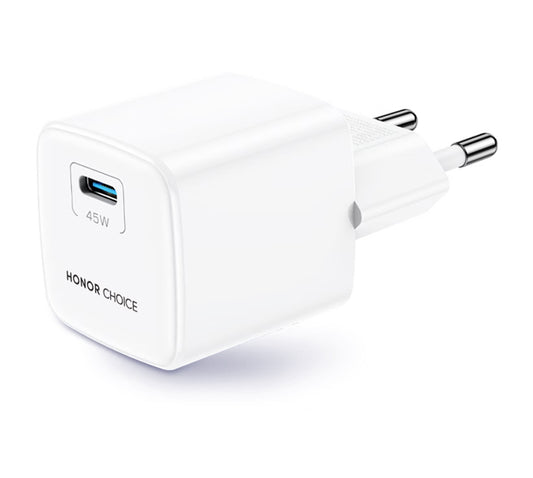 Punjač za mrežu sa USB-C kablom Honor Choice CP045E, 45W, 3A, 1 x USB-C, Bela 5504ALHP