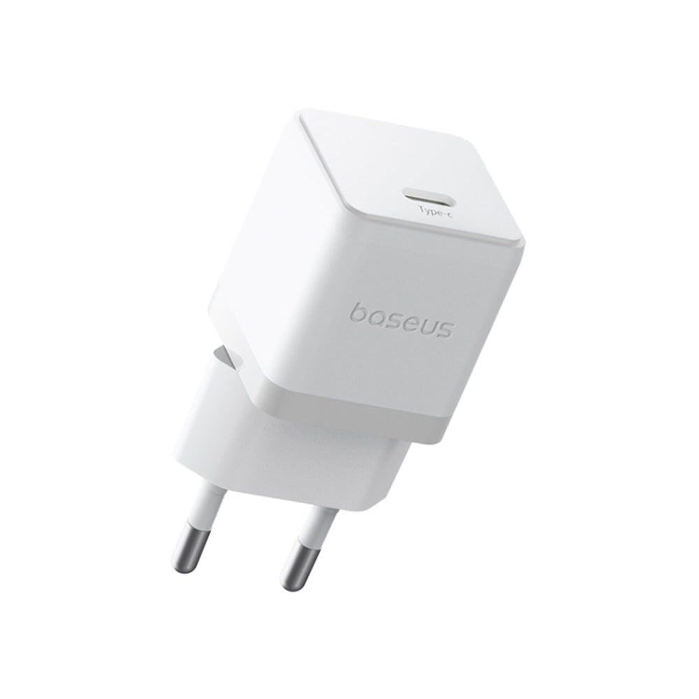 Punjač za mrežu sa USB-C kablom Baseus Palm, 30W, 3A, 1 x USB-C, Beli P10111605213-01