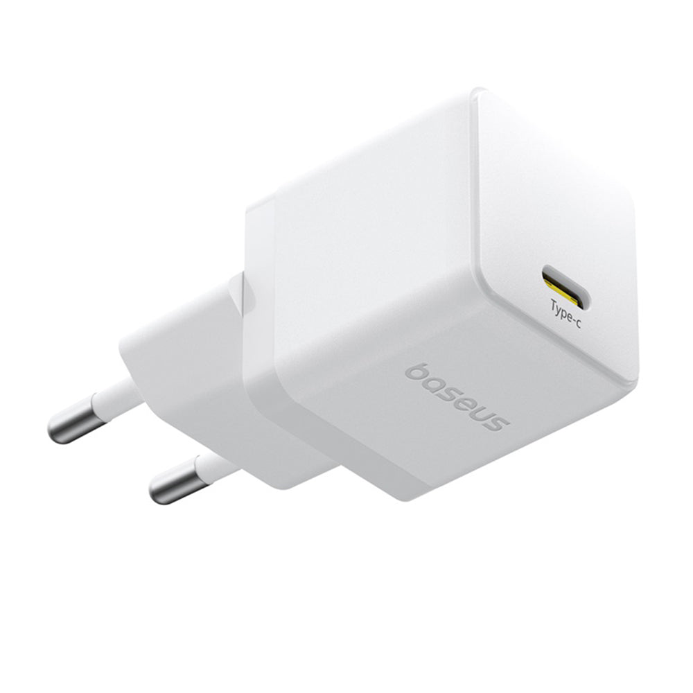 Punjač mreže sa USB-C kablom Baseus Palm, 20W, 3A, 1 x USB-C, Beli P10111602213-01
