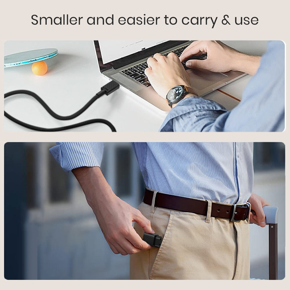 Punjač za mrežu sa Lightning kablom Lito LC15L, 20W, 3A, 1 x USB-A - 1 x USB-C, Crni