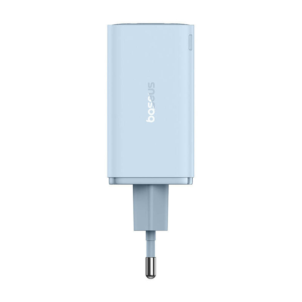 Punjač za mrežu sa USB-C kablom Baseus GaN6 Pro, 65W, 3.25A, 2 x USB-A - 2 x USB-C, Plavi E0121D00