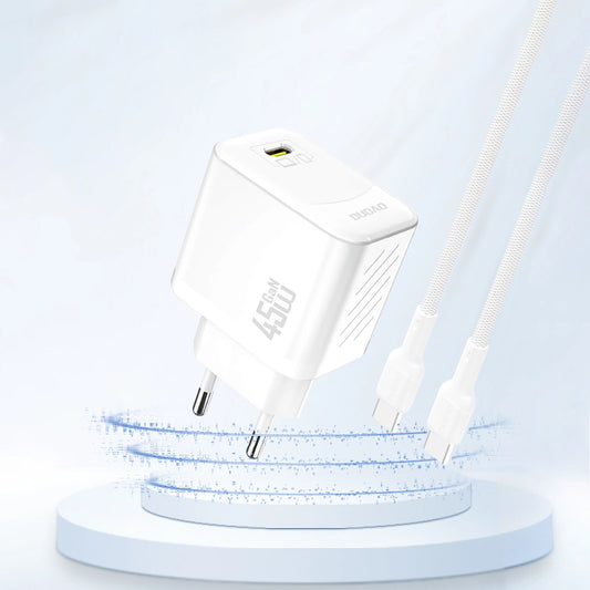 Punjač za mrežu Dudao A28, 45W, 3A, 1 x USB-C, Bela