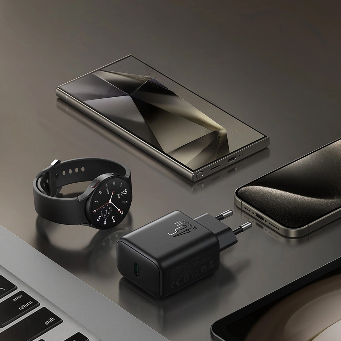 Punjač mreže Joyroom JR-TCG13, 45W, 3A, 1 x USB-C, Crni