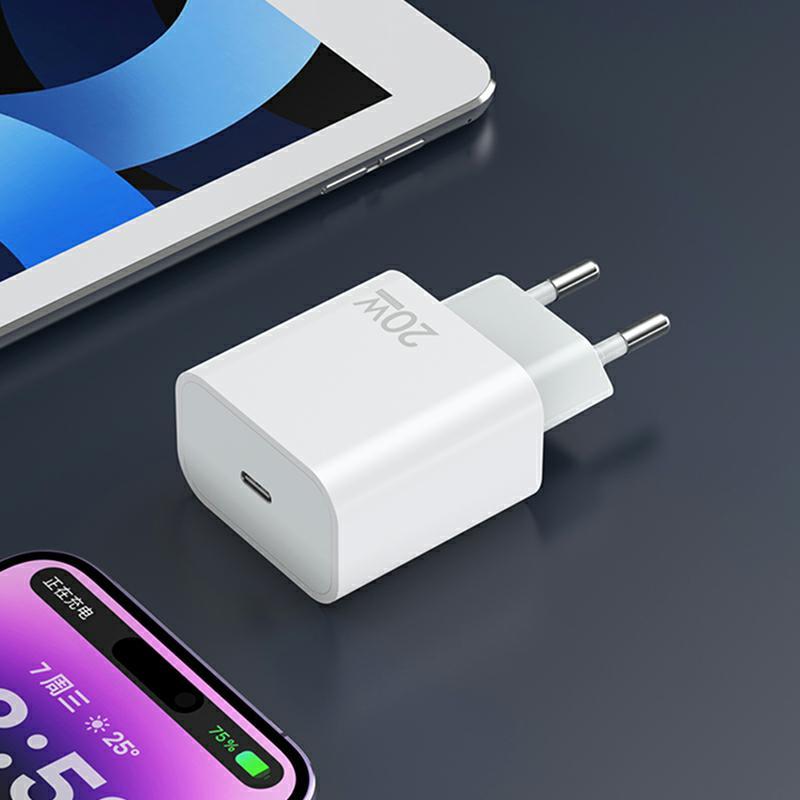 Punjač Sendem OG73, 20W, 3A, 1 x USB-C, Beli