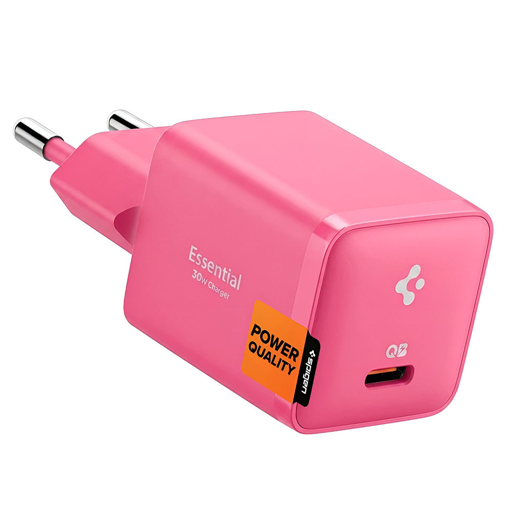 Mrežni punjač Spigen EE301EU Essential, 30W, 3A, 1 x USB-C, Roze ACH10449